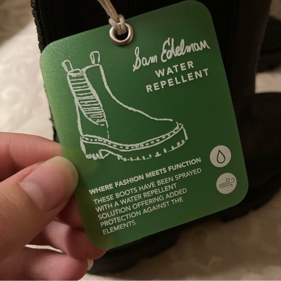 Nwt Genia smooth and croc-effect leather Chelsea boots - Picture 8 of 10